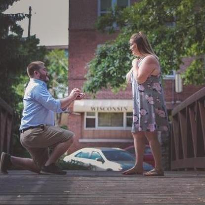 Same bridge, Similar question. This time "Will you Marry Me?"
