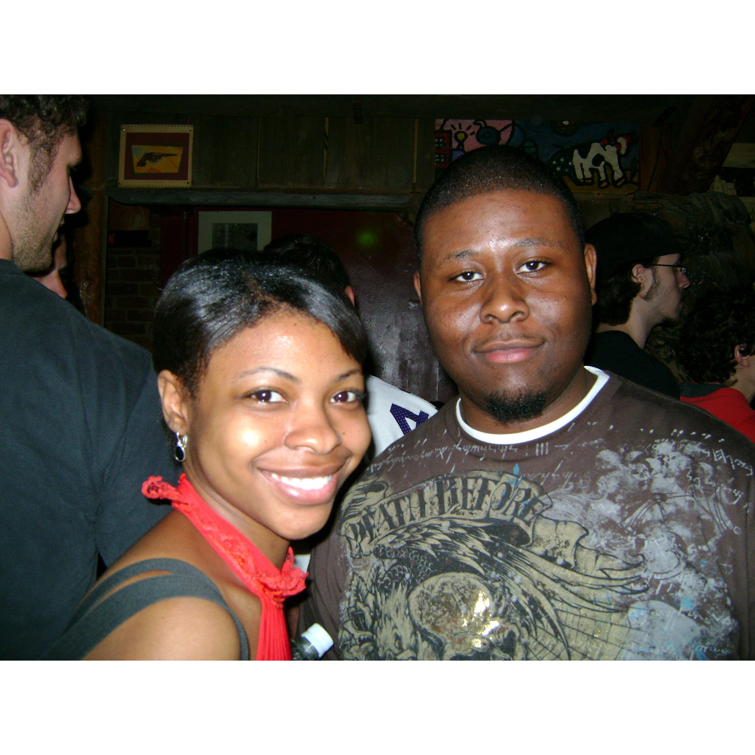 This is the FIRST recorded picture of us all the way back from 2008!
