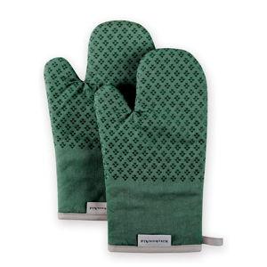 KitchenAid Oven Mitt Set of 2-Dark Green