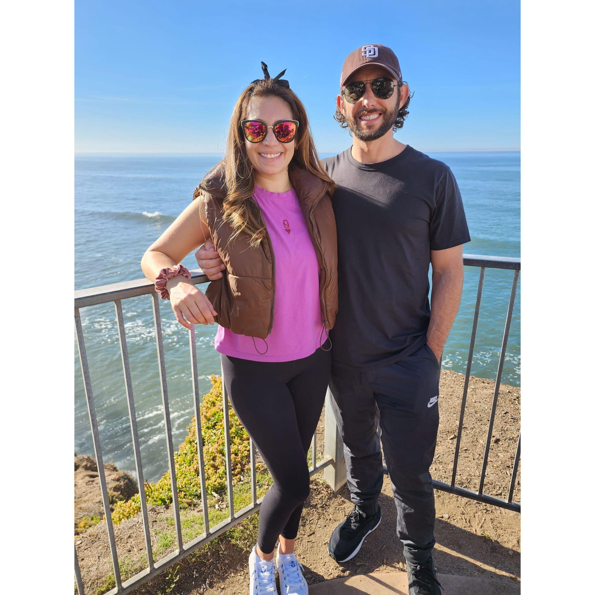 La Jolla cliffs