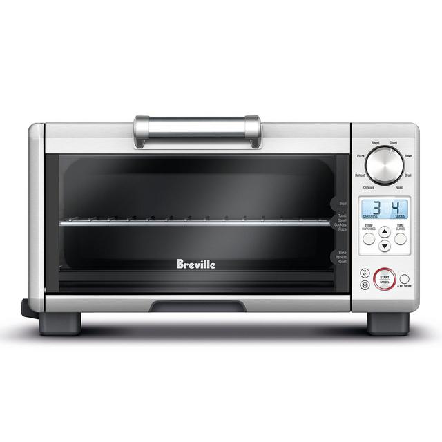 BrevilleMini Smart Oven®, 8 functions Toaster Oven, Brushed Stainless Steel