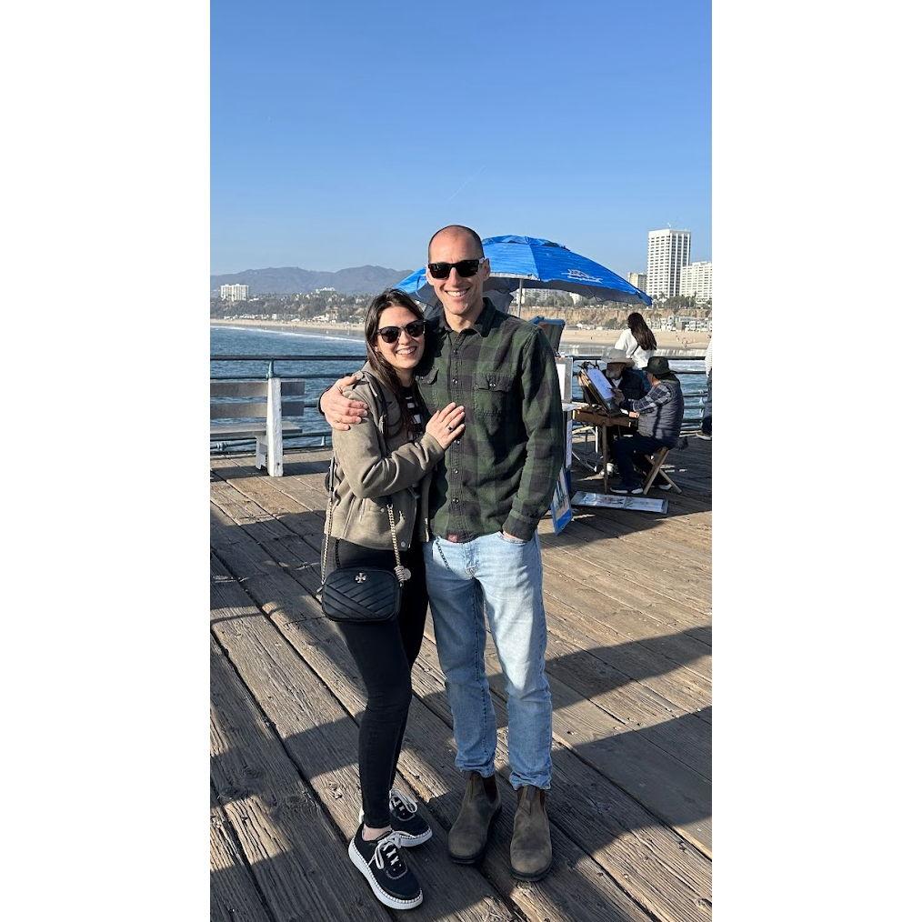 Visiting Santa Monica!