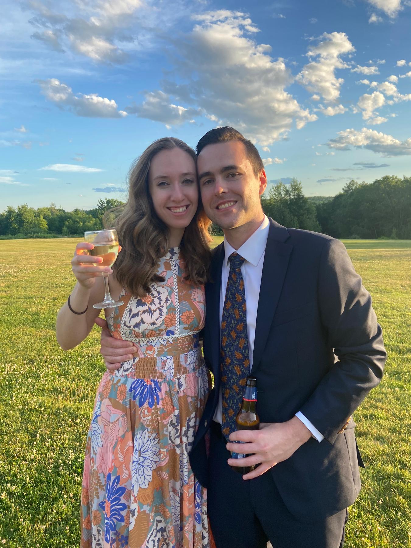 Celebrating a friend’s wedding