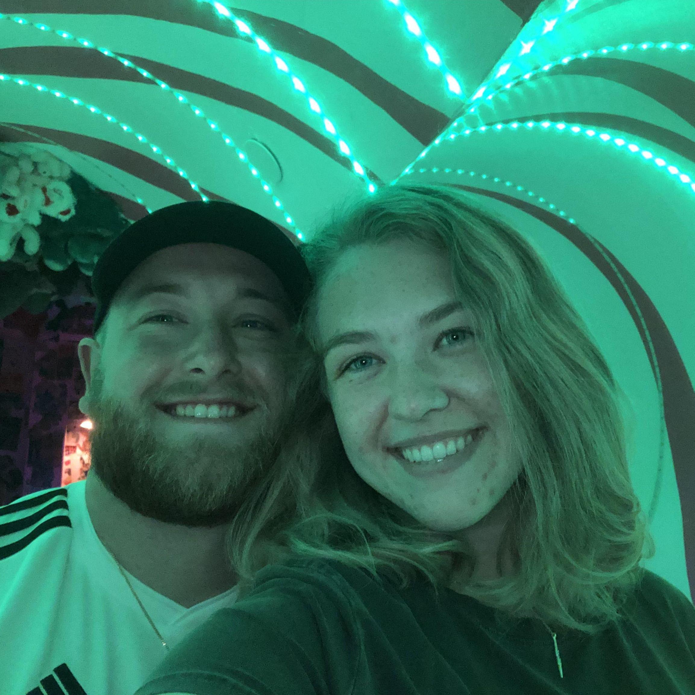 One of our first photos!