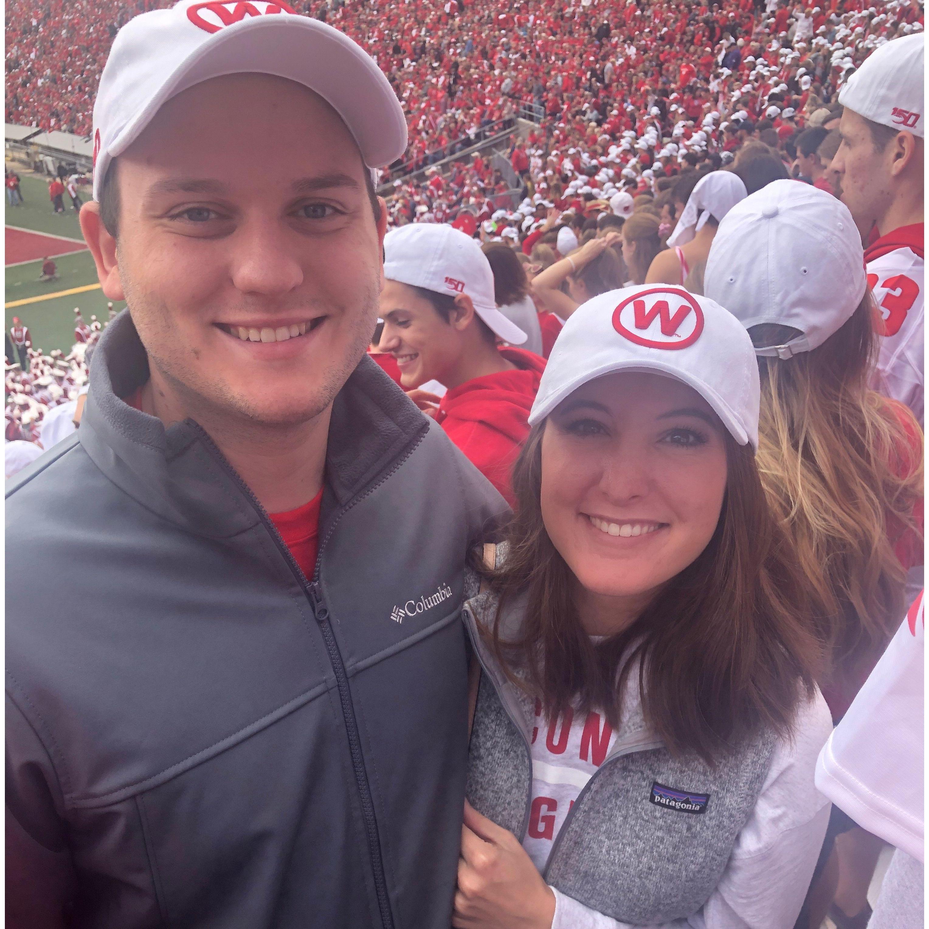 Badger football games