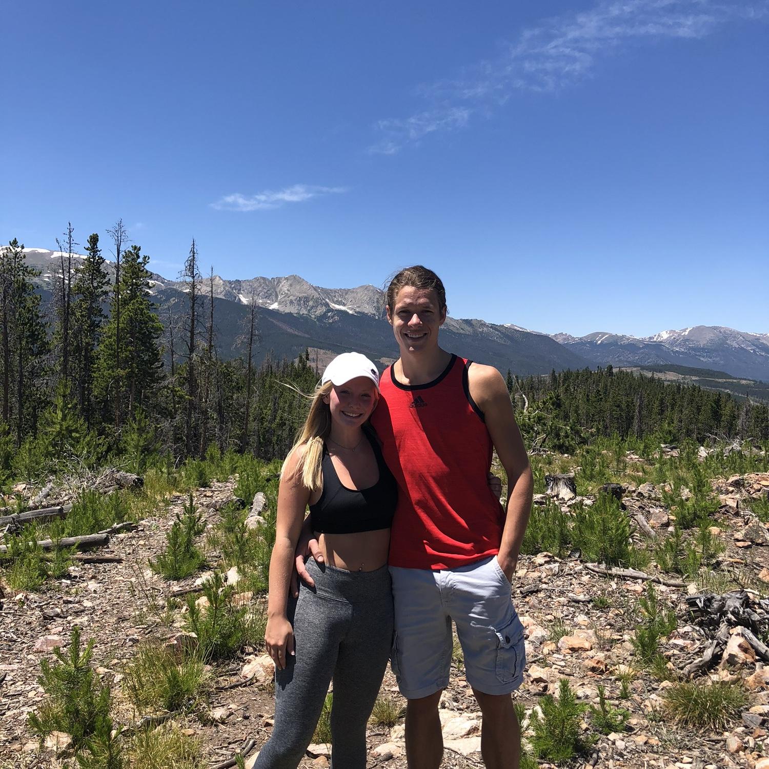 Our first hike in Colorado!