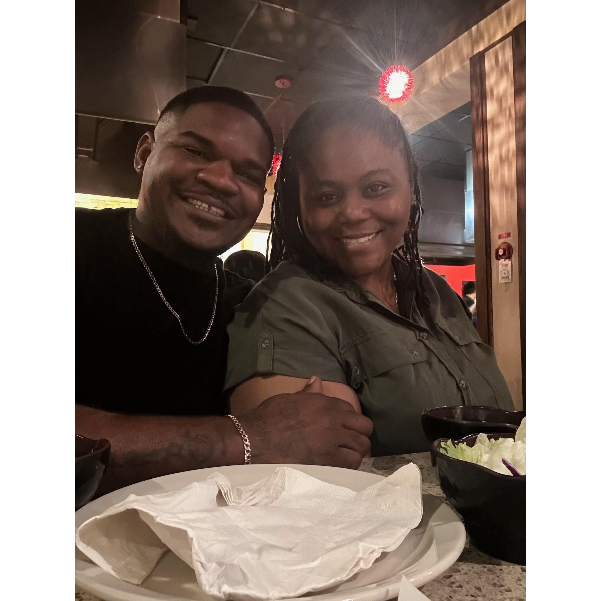 Bradley's Birthday dinner!