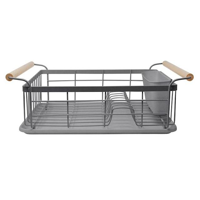 Steel/Wood Dish Rack Periscope
