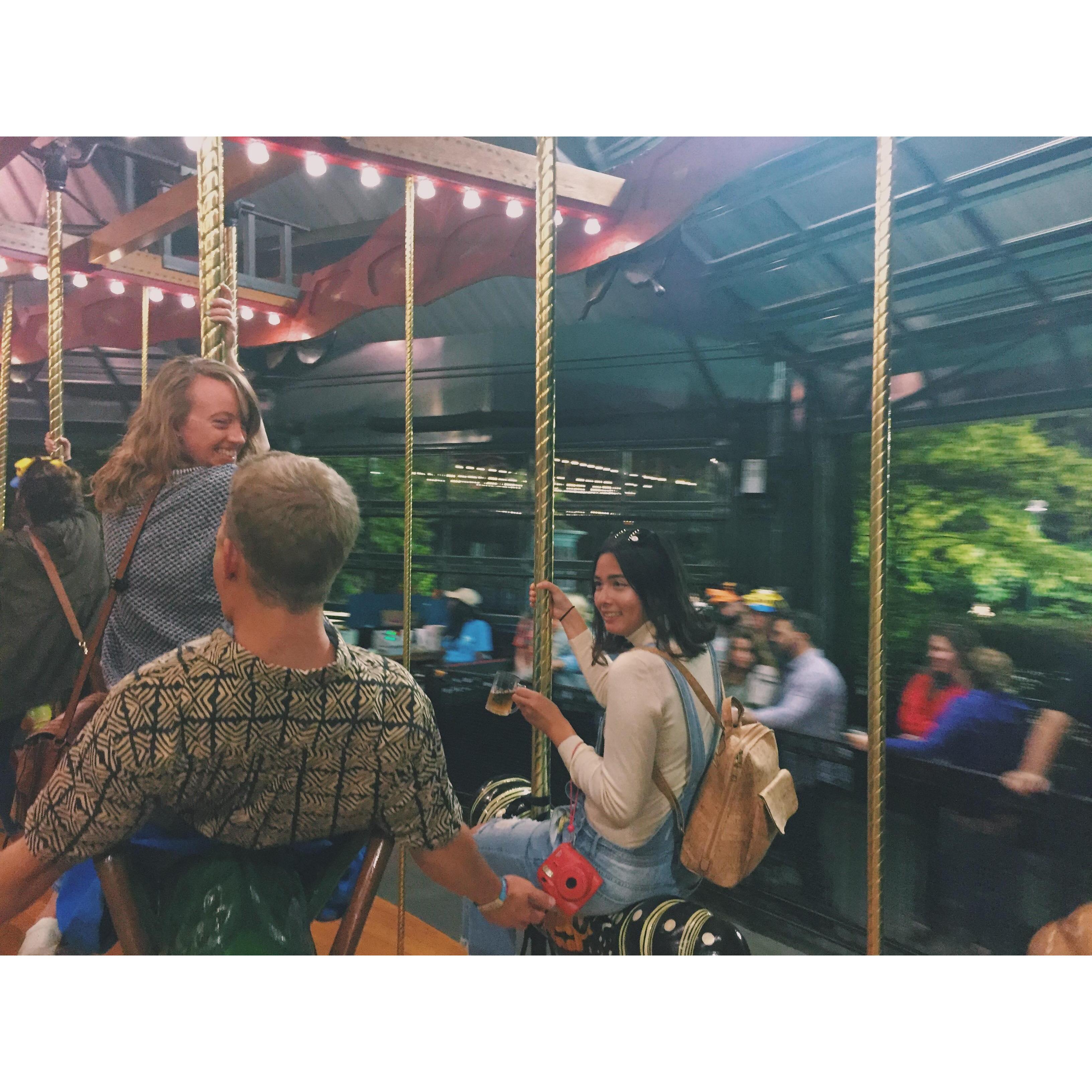 In 2017, we went to an event with some friends called Brew at the Zoo at the Bronx Zoo. Jimmy claims this is the night he knew he was going to marry Ashley.
