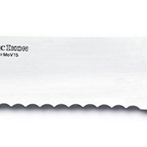 Wusthof Cutlery Equipment - Wusthof Classic Ikon  8-Inch Bread Knife, Black