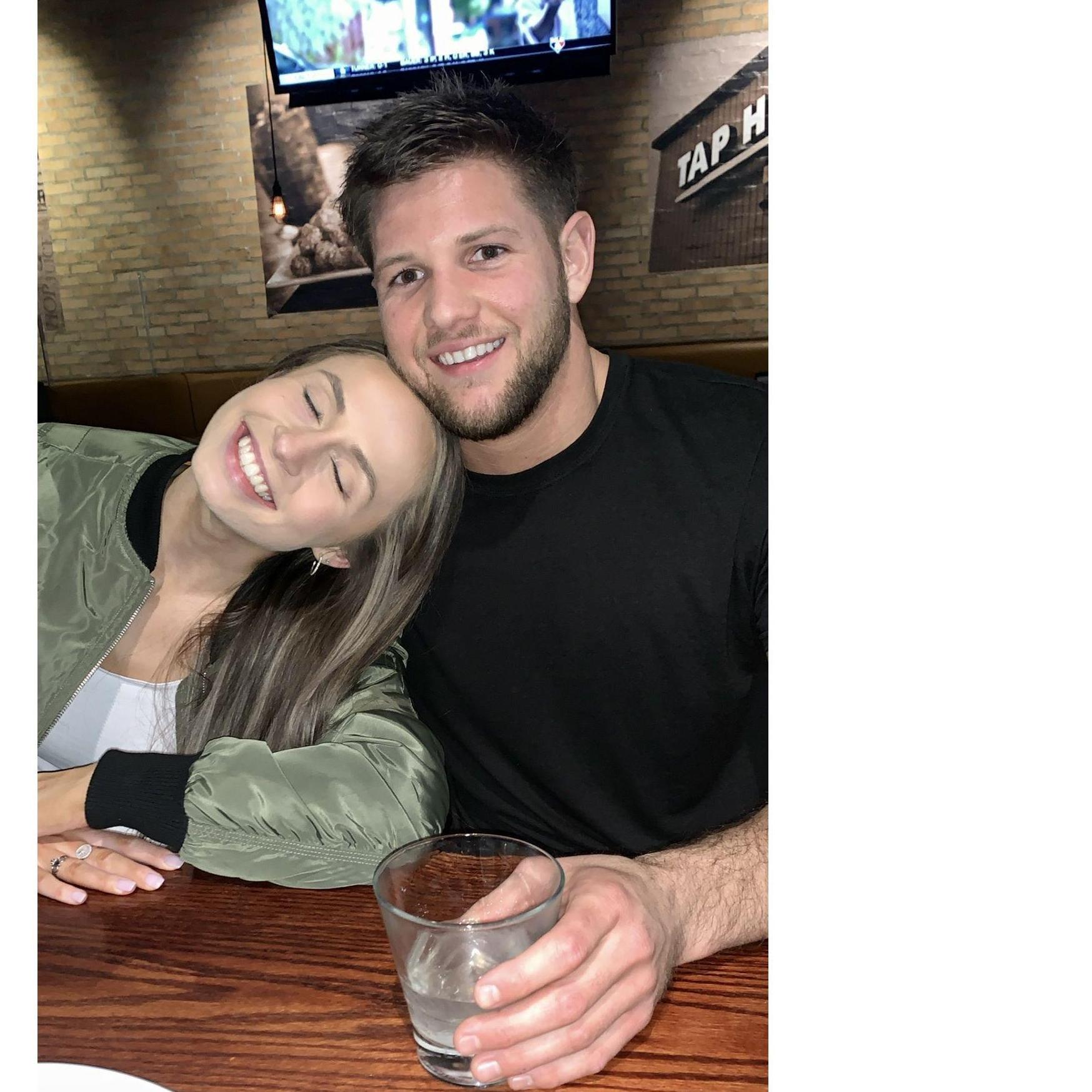 Our first photo together!