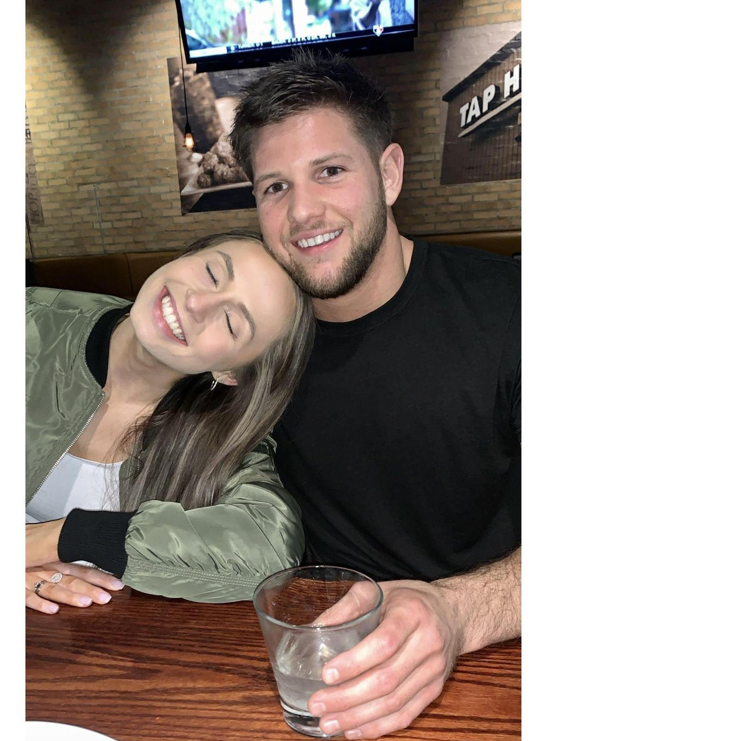 Our first photo together!