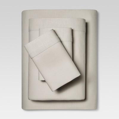 Linen Blend Sheet Set (Queen) Gray - Threshold™