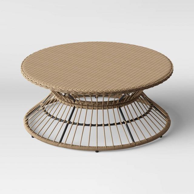 Martii Rattan Patio Coffee Table - Natural - Project 62™