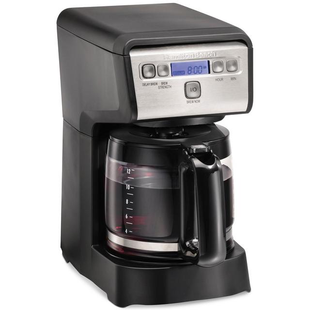 Hamilton Beach 12-Cup Compact Programmable Coffee Maker