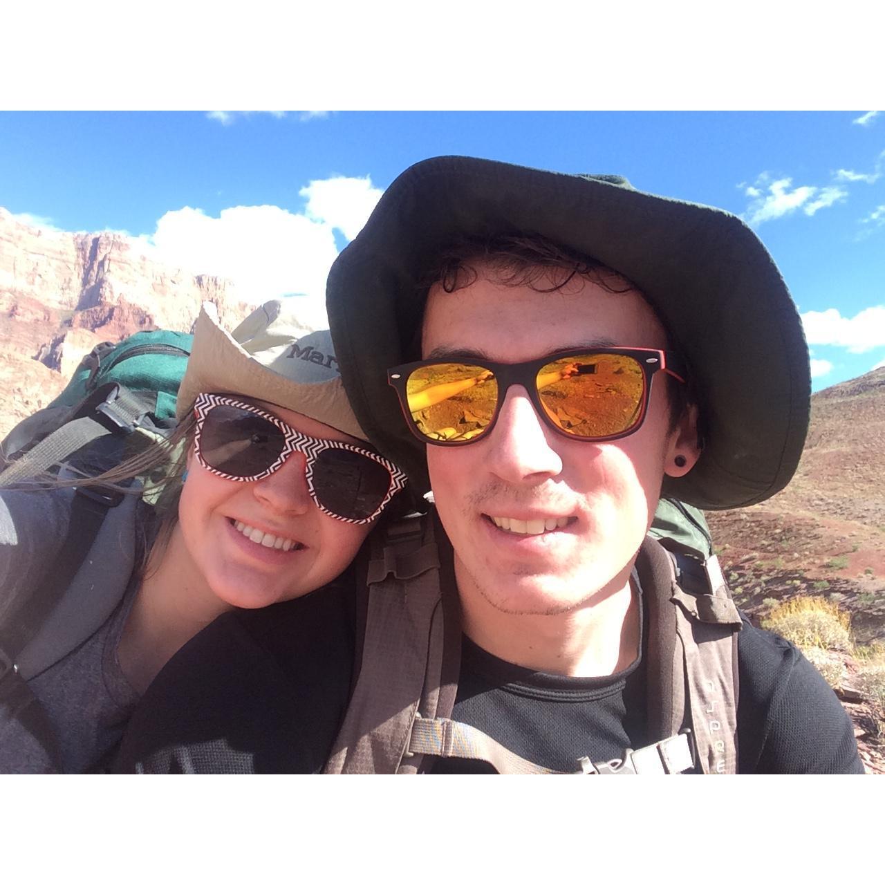 First backpacking trip into the Grand Canyon