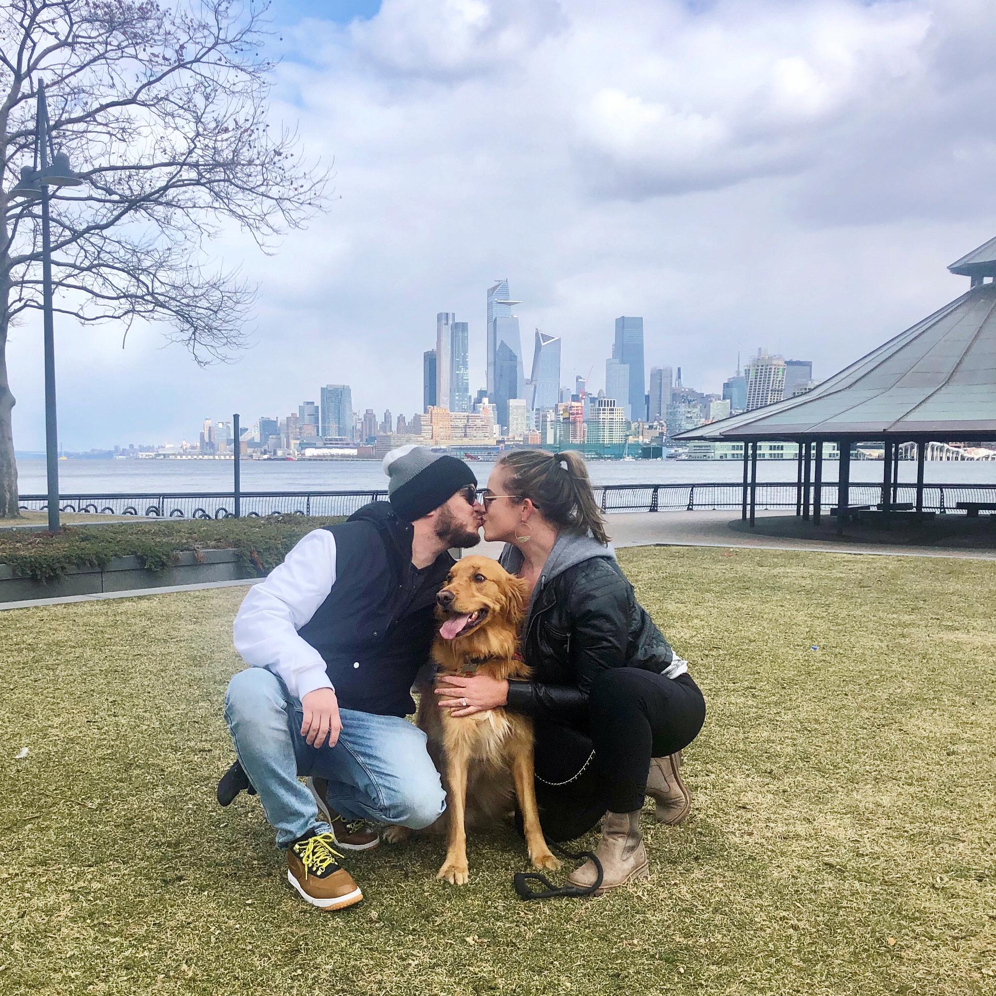 First family picture in our new city!