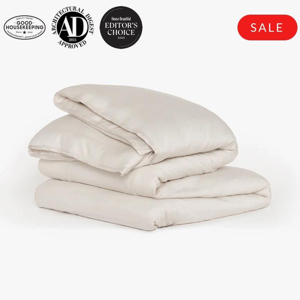 Breeze Duvet Cover - Seashell - Queen