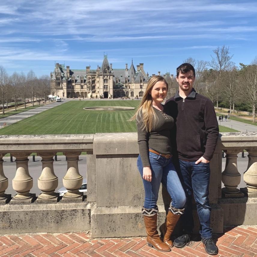 The Biltmore Estate in Asheville, North Carolina. March 19, 2019.