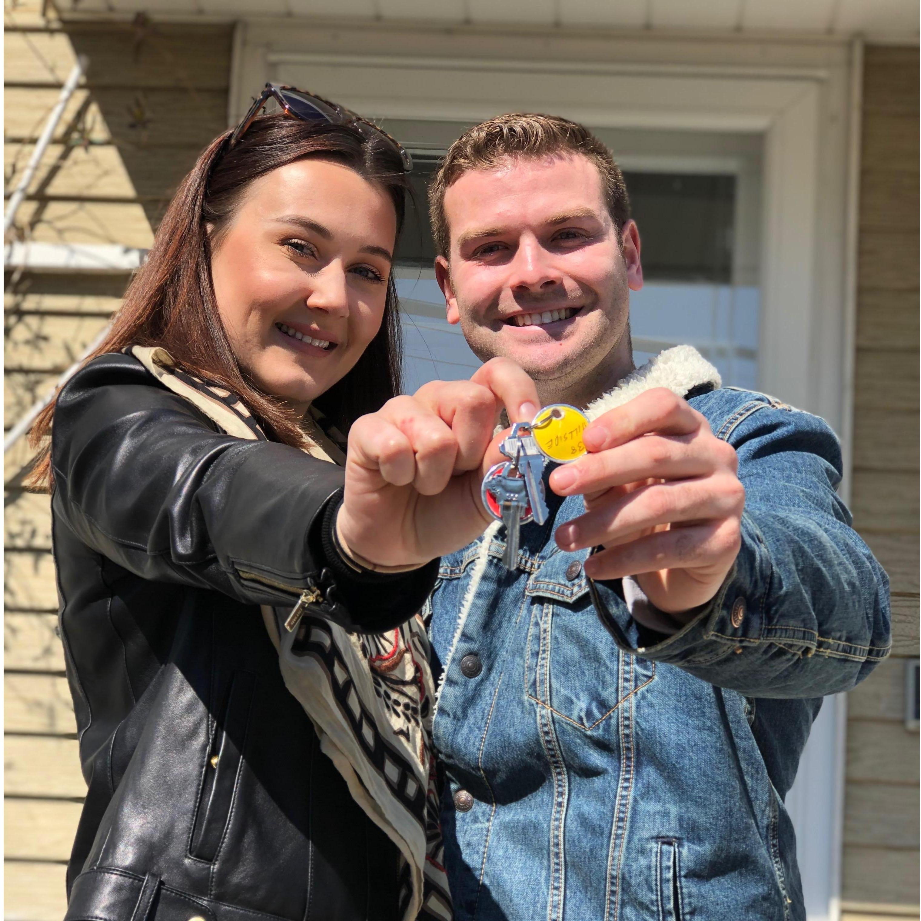 Our first home - April 1, 2019