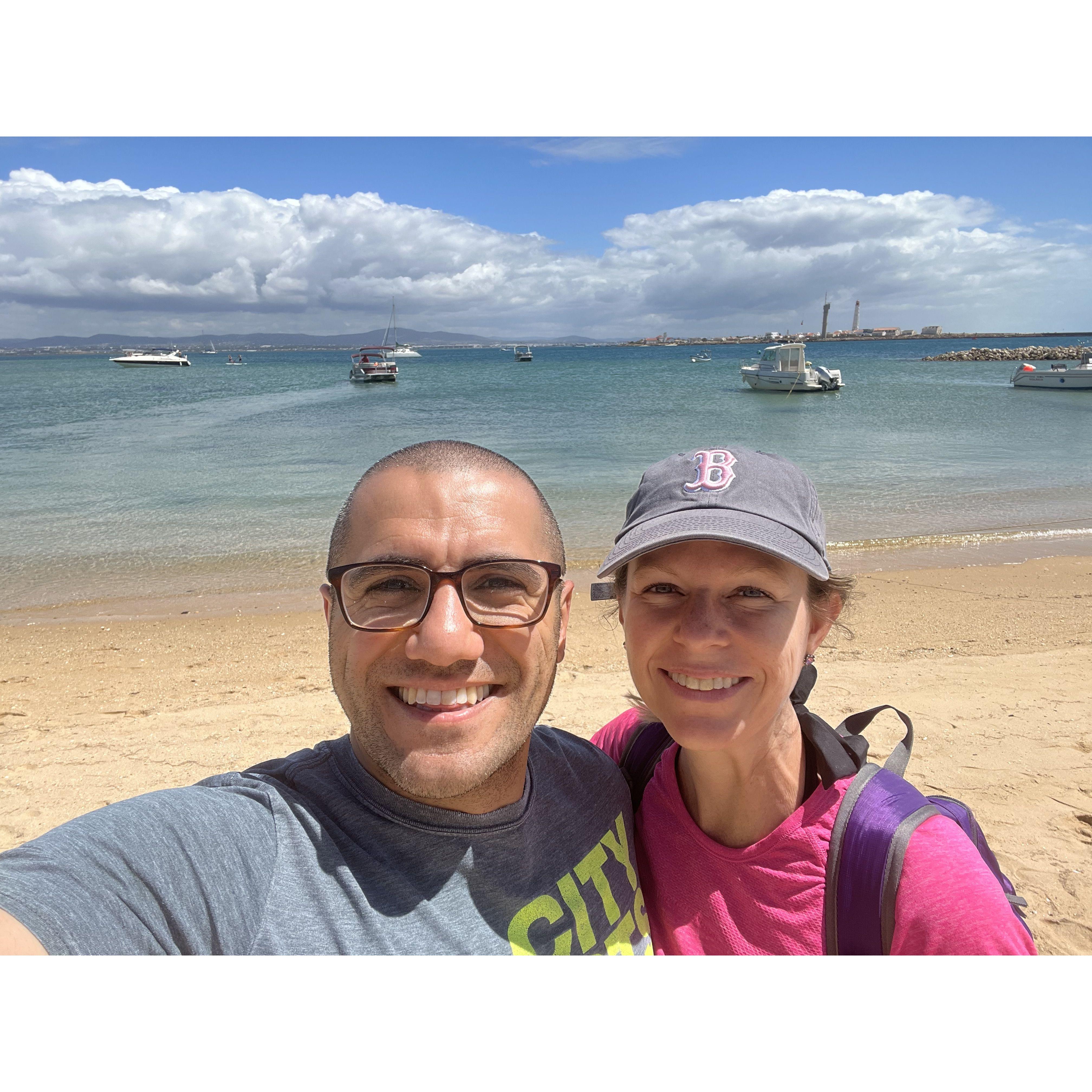 Beach views in Portugal!