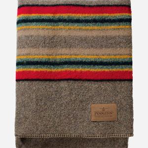 Pendleton YAKIMA CAMP BLANKET (Twin, Green Heather)