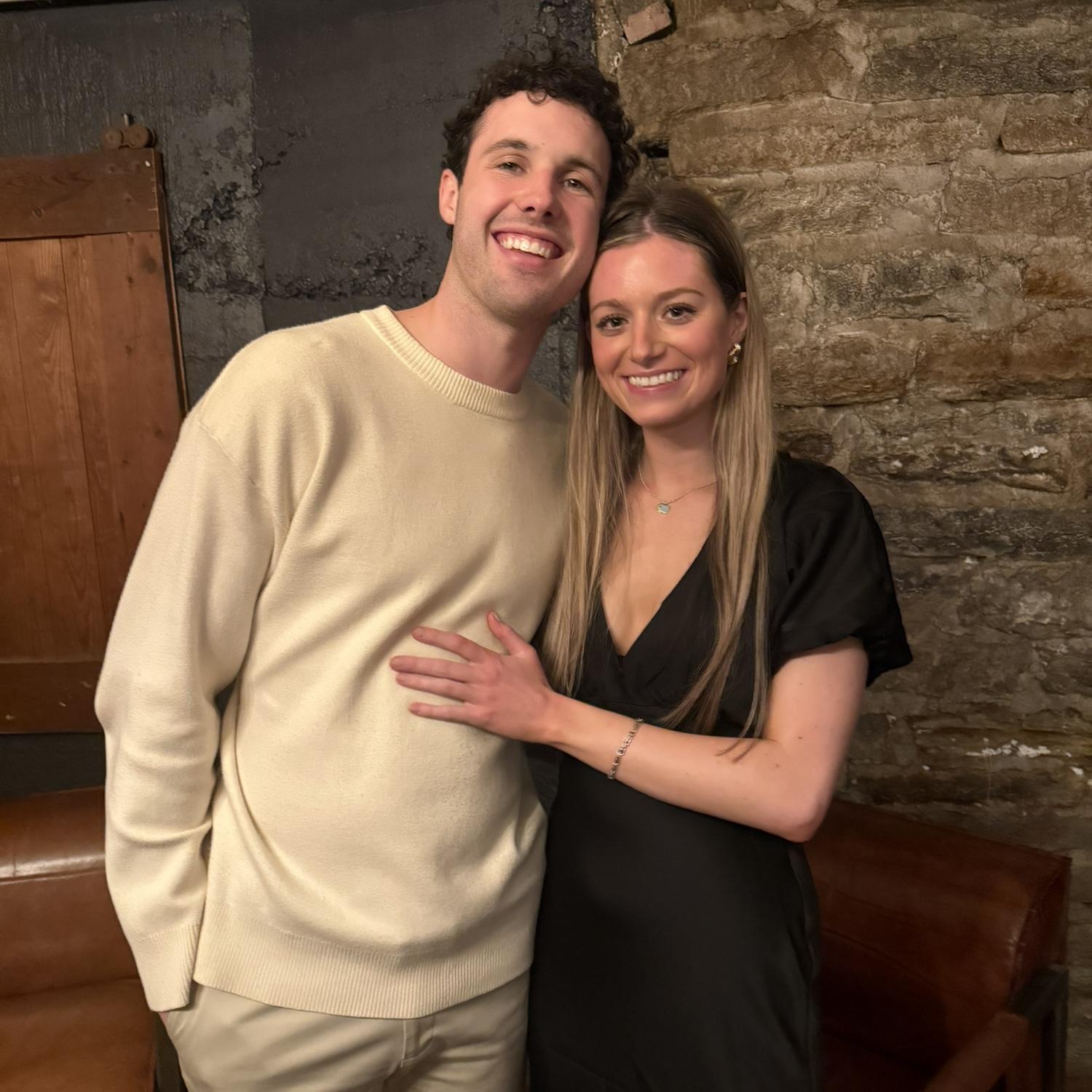 1/17/2025- Photo from rehearsal dinner of friends, Jack and Mara, in Lynchburg, Virginia.