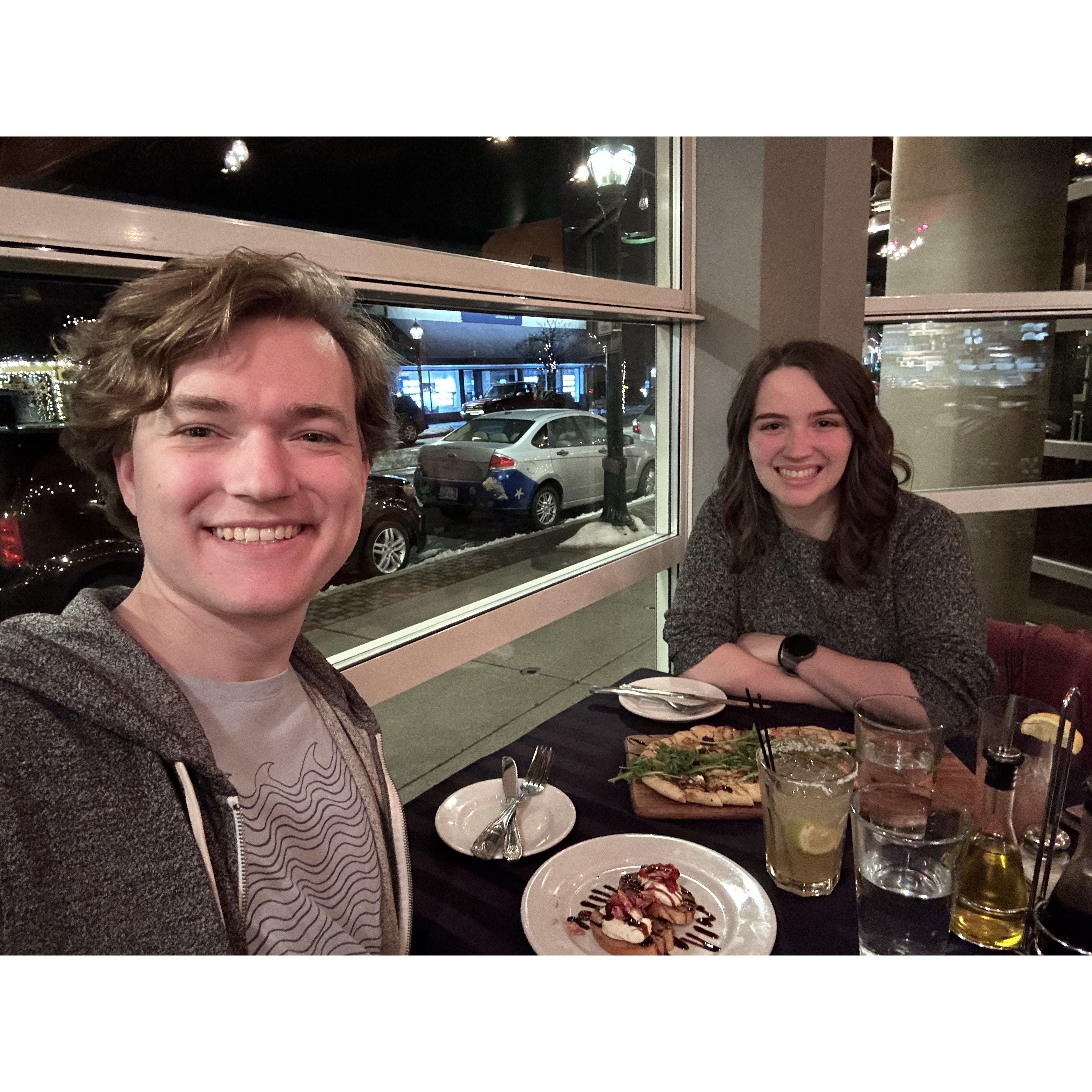 6th dating anniversary and 1 year being engaged!