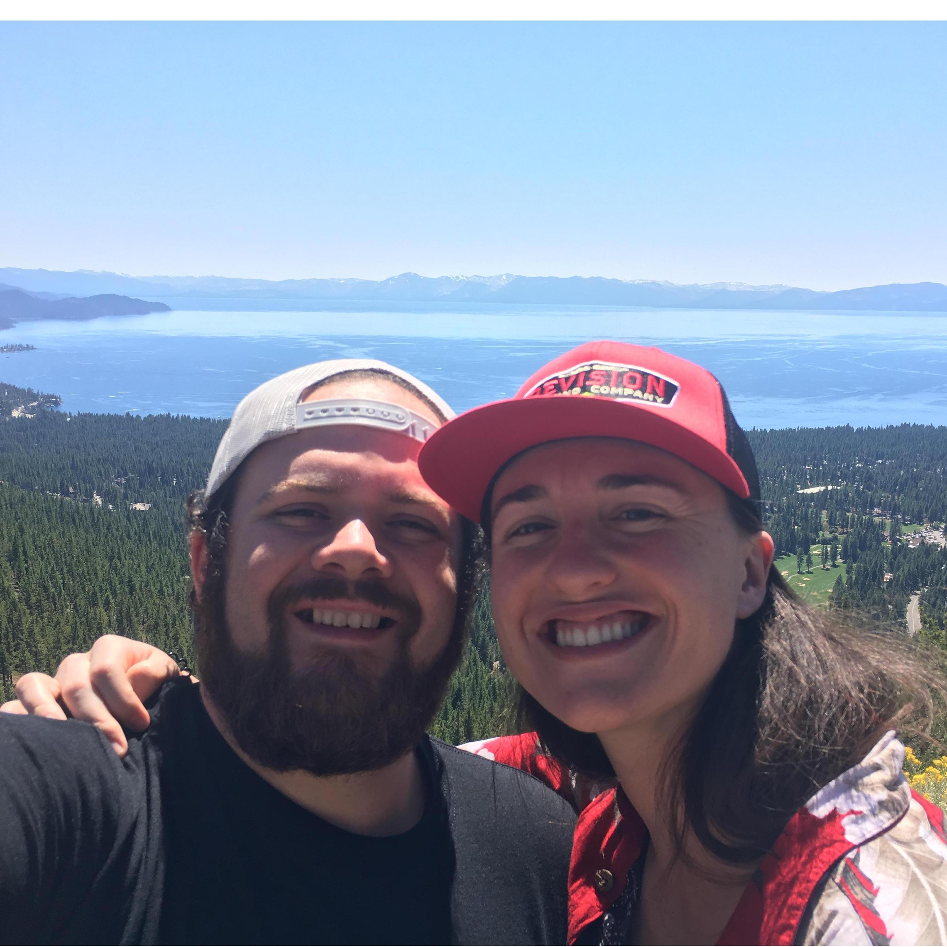 Celebrating our 3rd anniversary and engagement