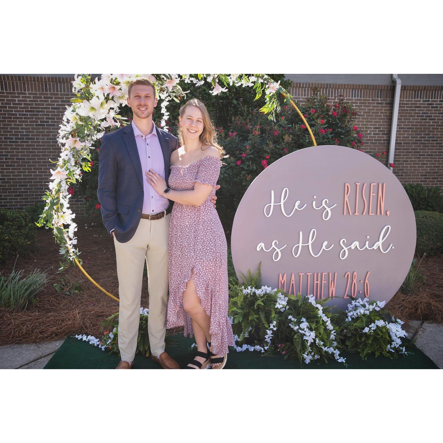Celebrating our first Easter together at Renovation church!