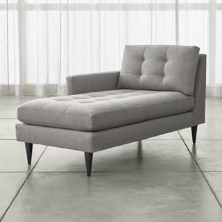 Petrie Left Arm Midcentury Chaise Lounge