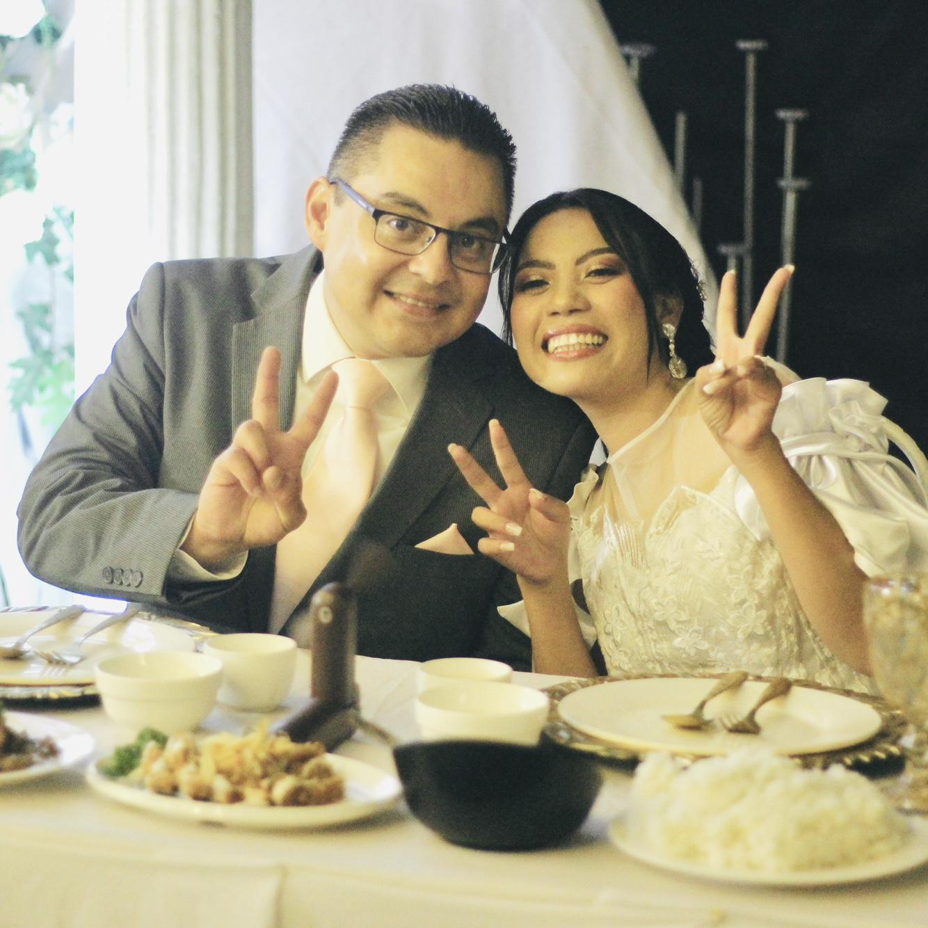 We had an engagement ceremony on December 2023.  We sought God’s guidance for our next steps in our relationship and we wanted to glorify Him for bringing us together.  We had a beautiful time with our families.