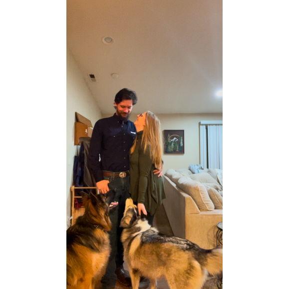 Our family! Nick, Emma, Bear and Sasha!