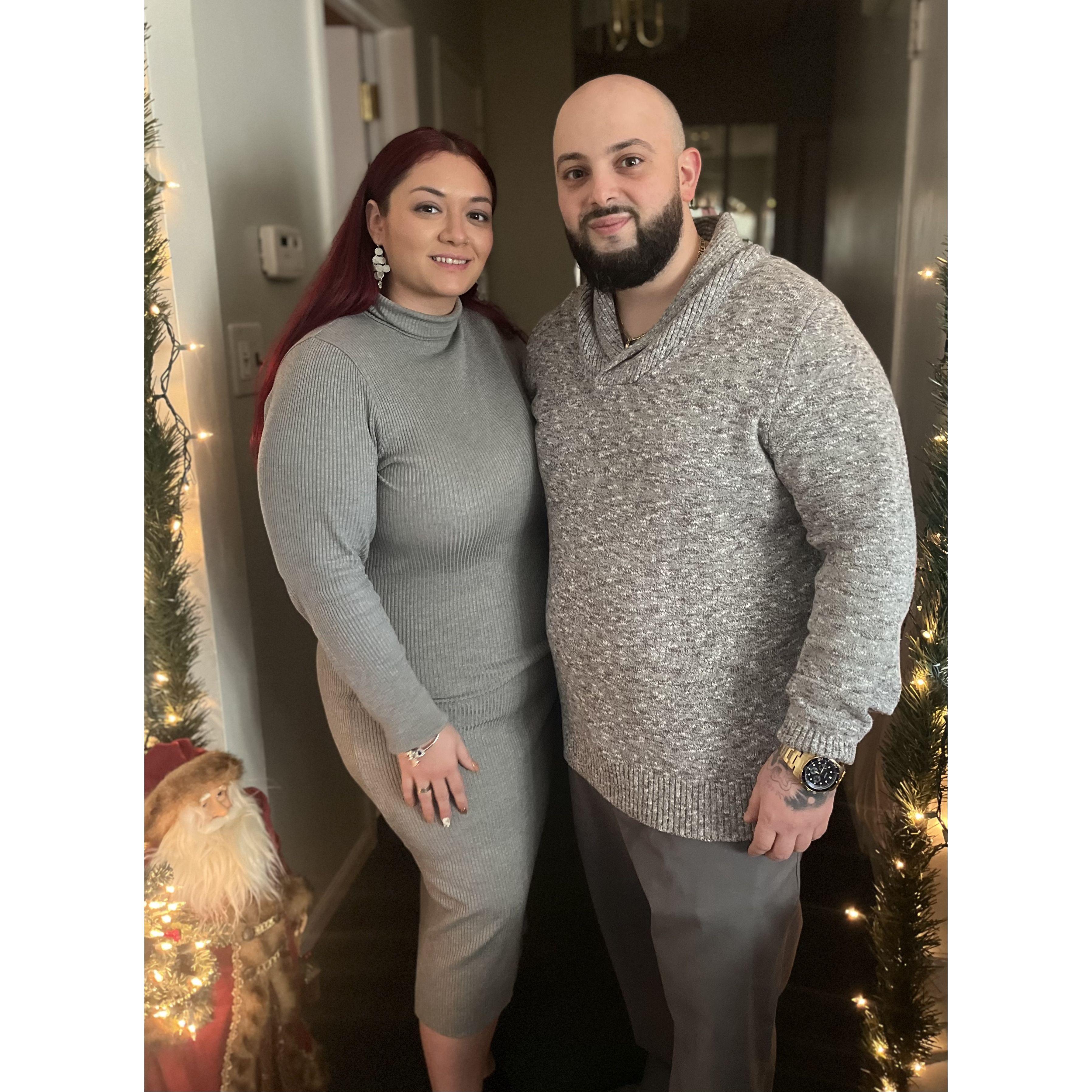 Our 1st Christmas together.