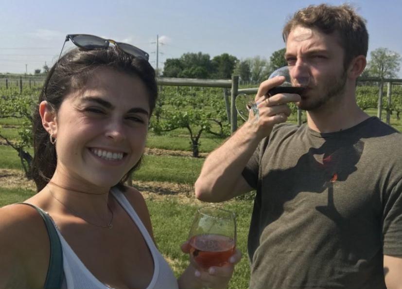 Sometime in college being sommeliers (and after turning 21 of course...)