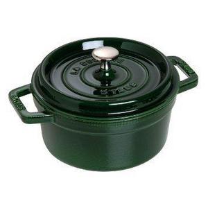 Staub Basil Round Cocotte, 7 qt., Basil Green by Staub