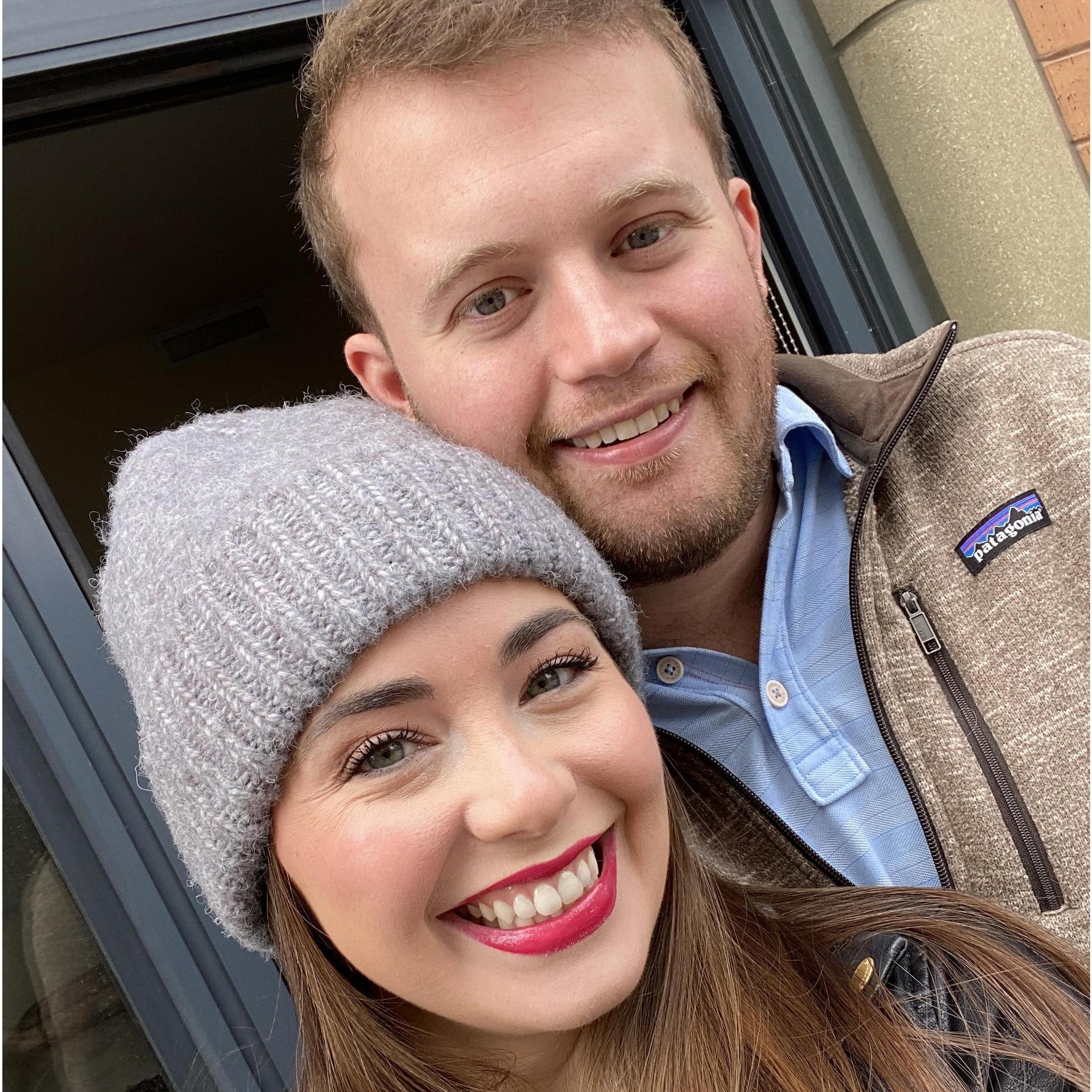 Having fun together in D.C.! February 2021