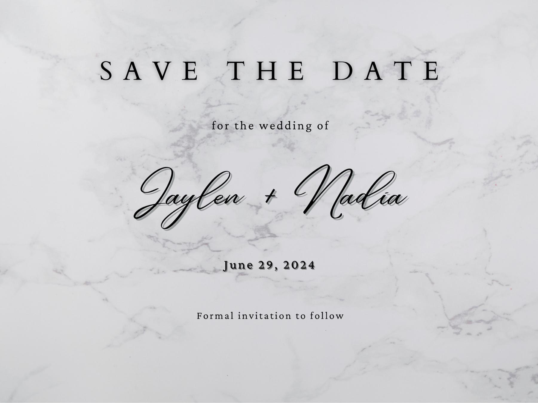 The Wedding Website of Nadia Huntley and Jaylen Lewis