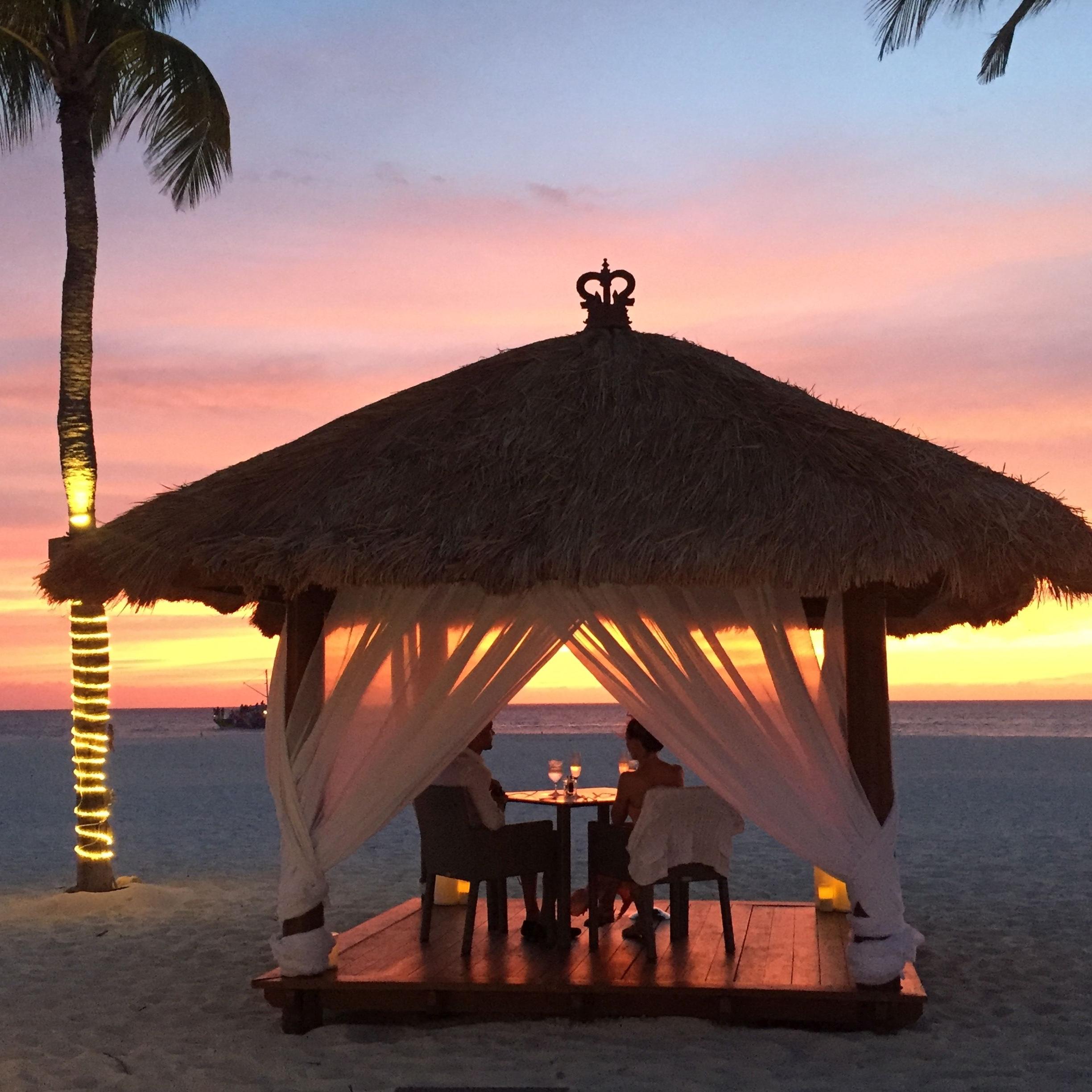 Dinner For Two In Aruba