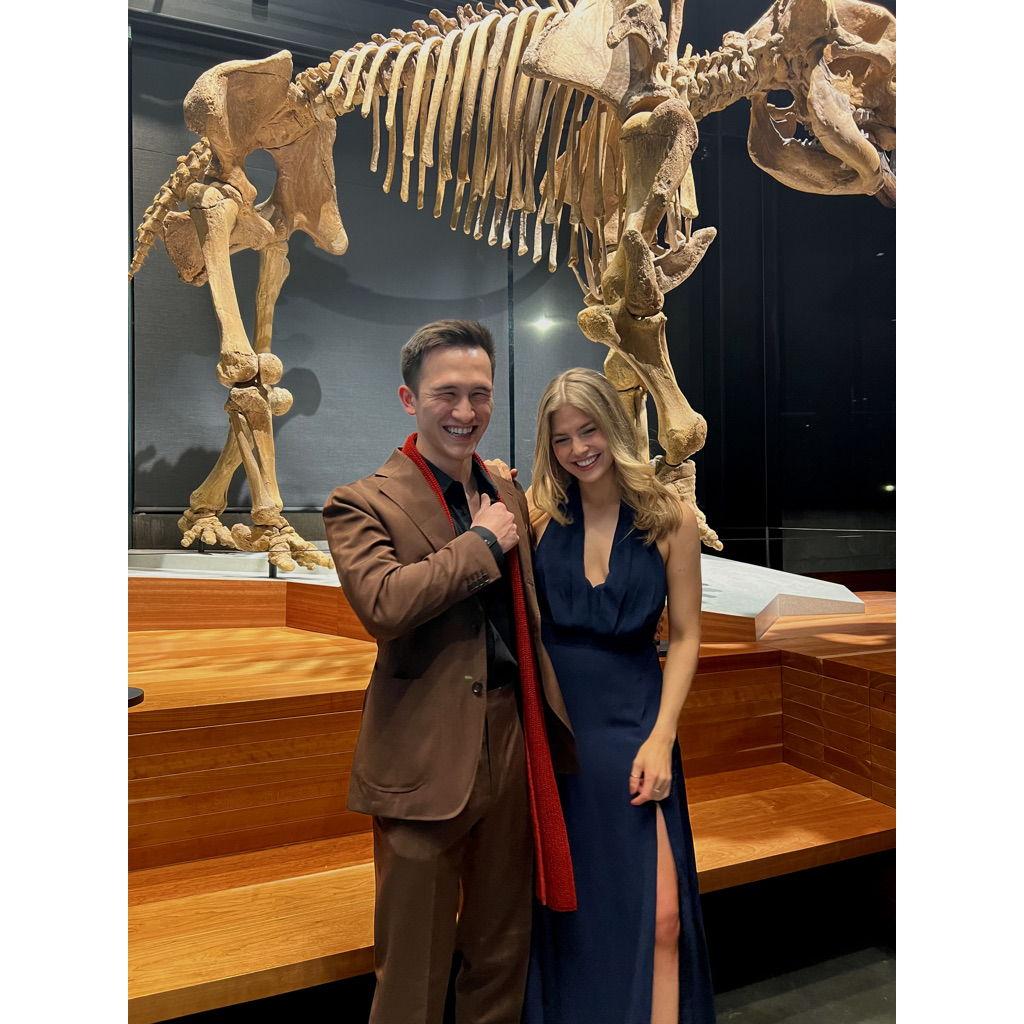 Joining Zach for the ortho holiday party for the first time