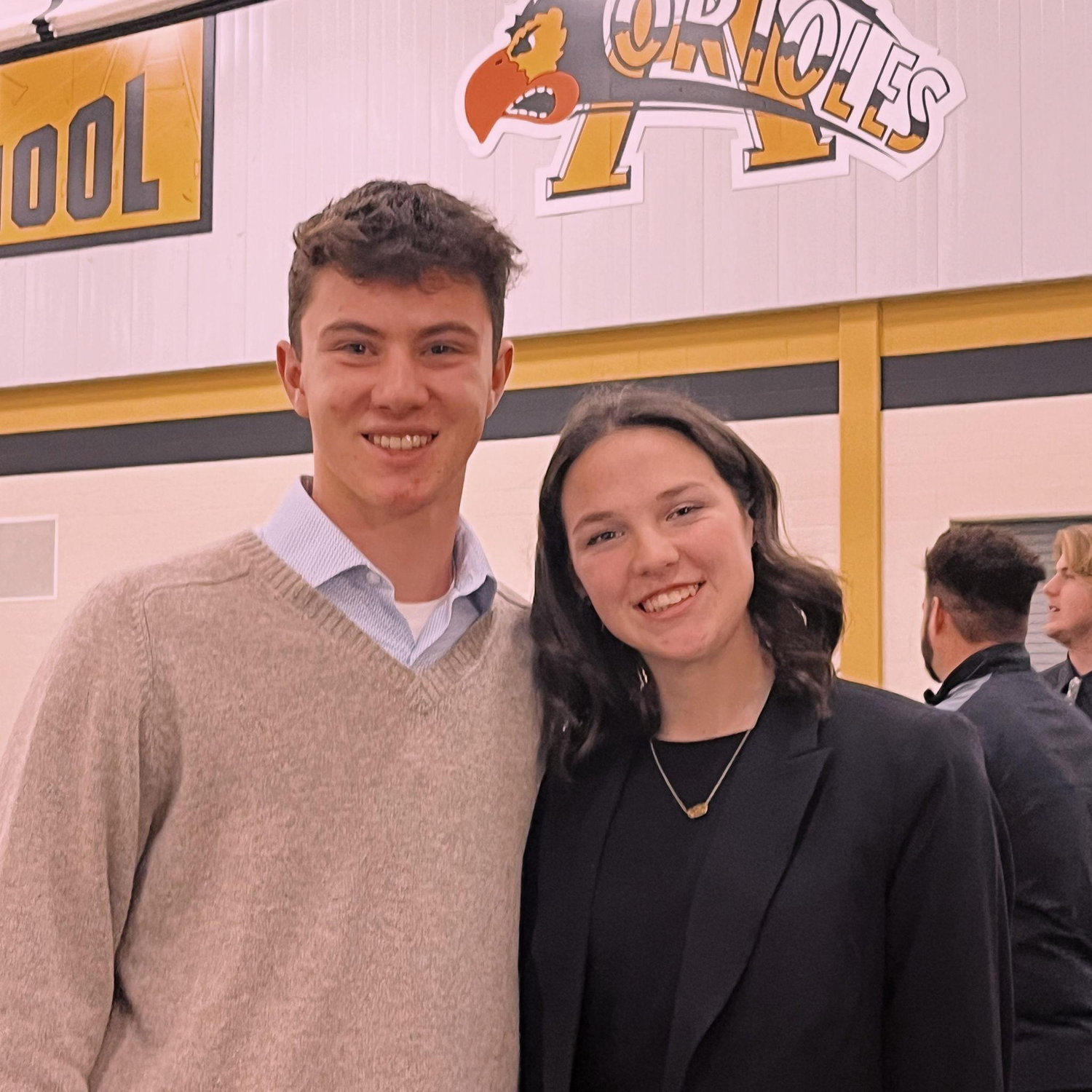 Our senior year football banquet!