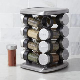 Olde Thompson 16-Jar Carousel Spice Rack