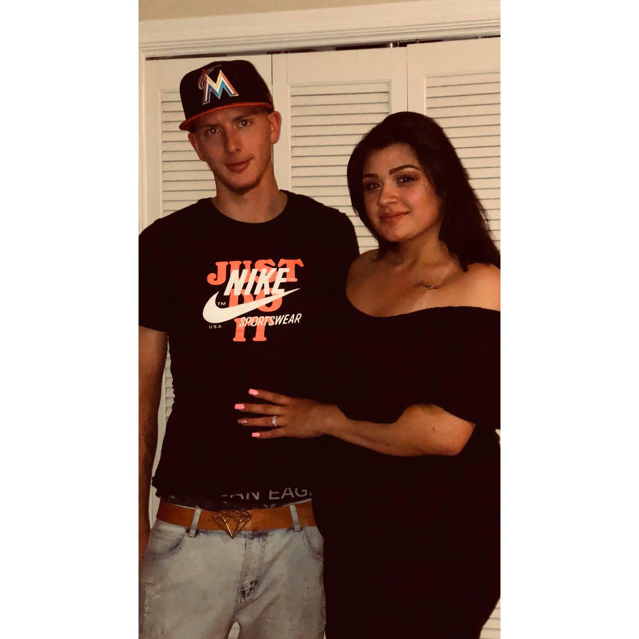 Our VERY first pictures as an engaged couple!