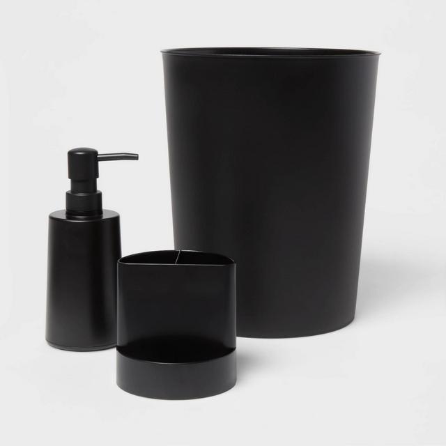 Bath Coordinates Bundle Black - Room Essentials™