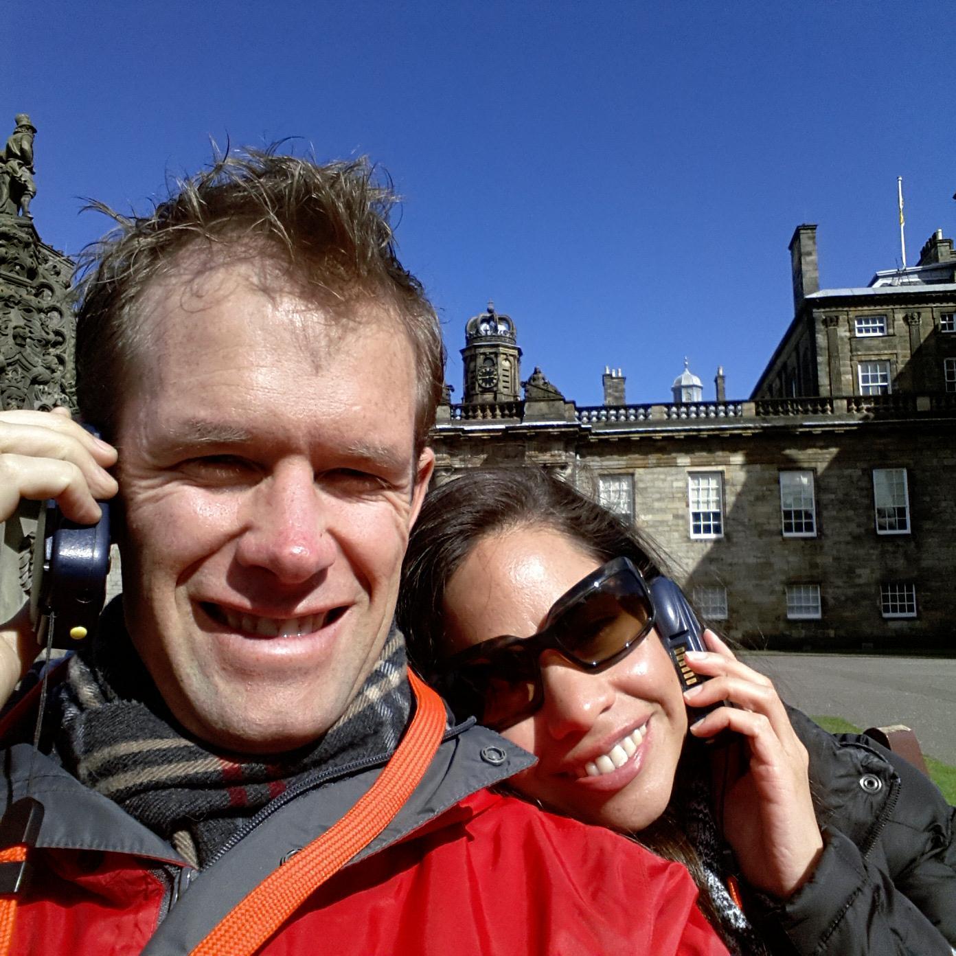 Doing Tourist things in Edinburgh, Scotland. 2015