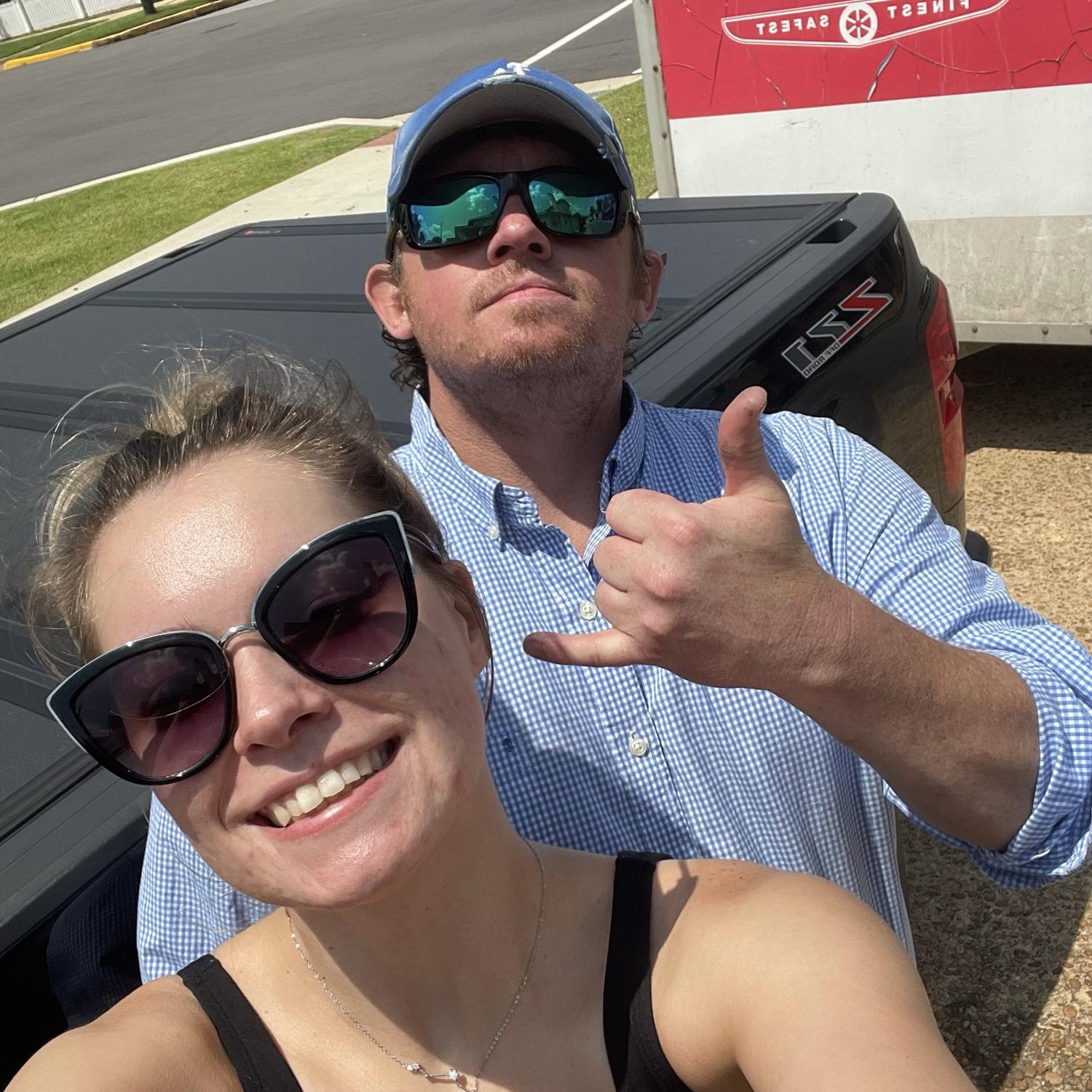 When Bryan helped Arianna pack up and move from Tuscaloosa to Nashville!