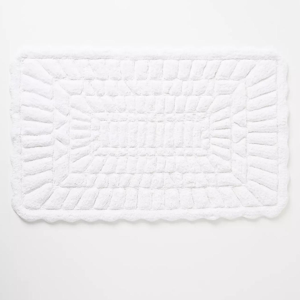Leighton Hand-Tufted Cotton Bath Mat