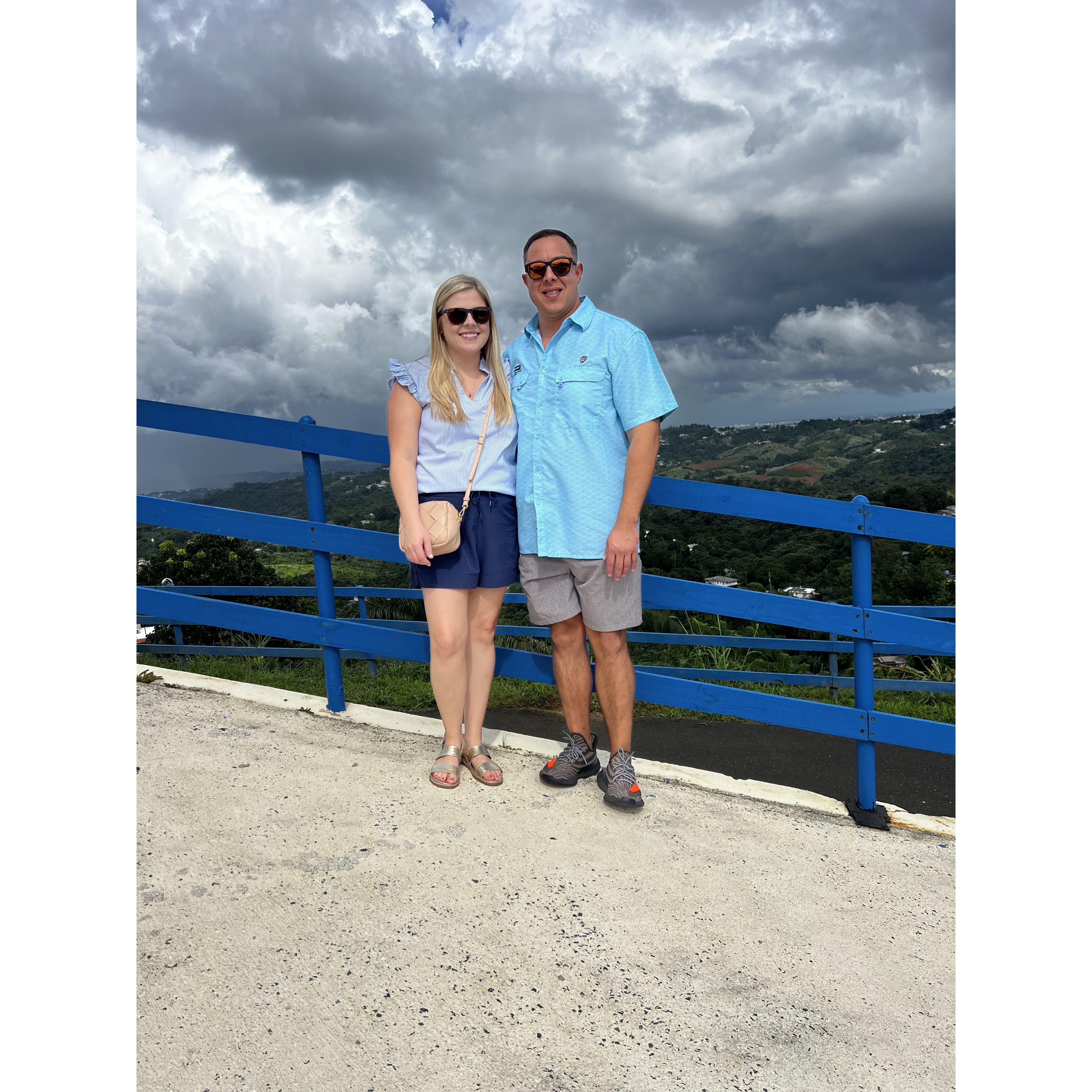 This was taken on our trip to Puerto Rico in November!