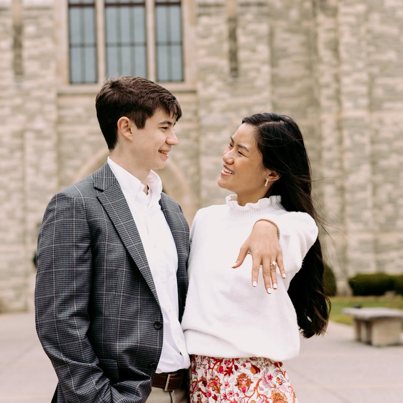 Winter 2024: Jacob did so good with the ring selection! It was everything AnLi envisioned and more!