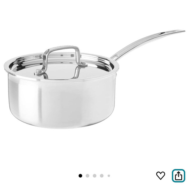 Cuisinart 2-Qt Saucepan with Cover, Triple Ply